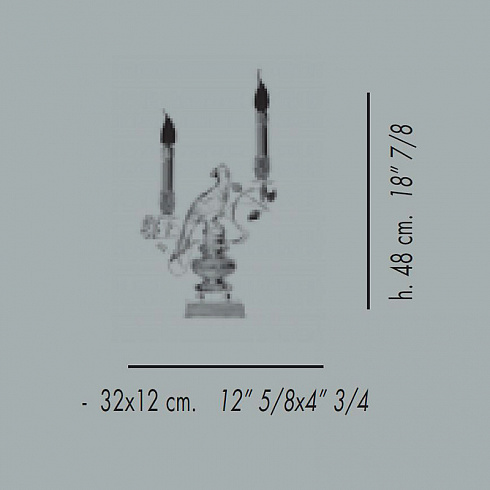 Настольная лампа BANCI 62.6210 LA TRADIZIONE