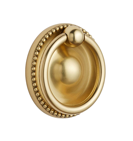 Ручка-кнопка Rejuvenation Hans Drop Ring Aged Brass Hans 6234099