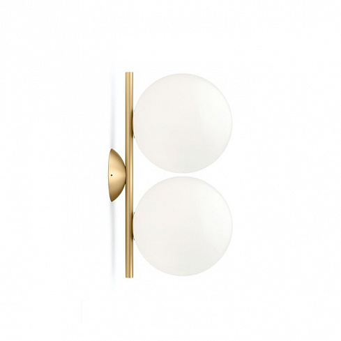 Настенный светильник Flos IC Lights C/W1 Double brass IC Lights F3157059