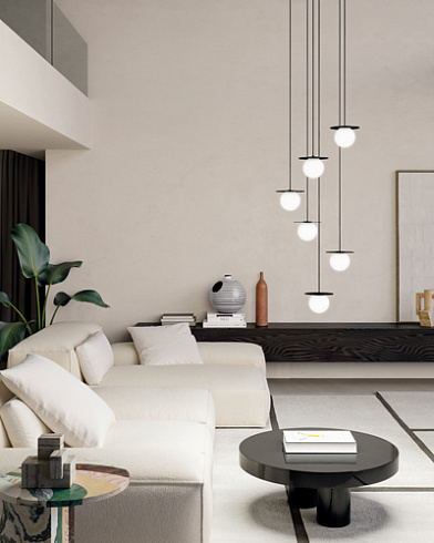 Подвесной светильник Axo Light Kiss 10 Turquoise Kiss SPKI1001X27TUXX