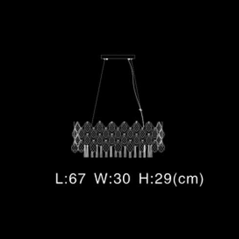 Люстра Illuminati MD103910-21A chrome/smoky Nikon