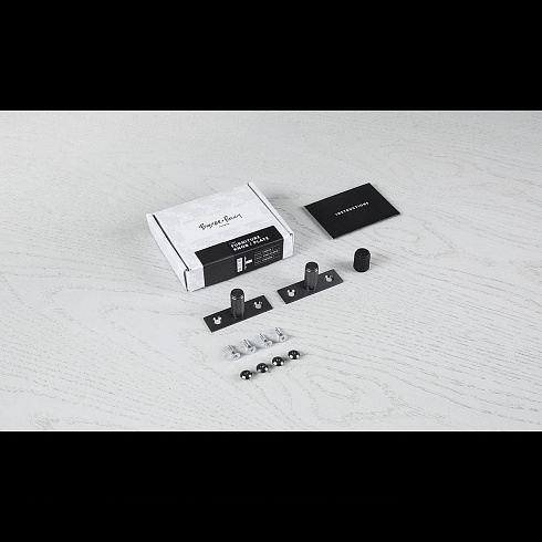 Ручка-кнопка Buster and Punch Knob Plate Linear Gun Metal set of 2 Linear GFK-35324