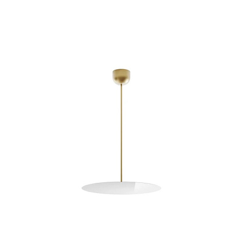 Потолочный светильник Luceplan Millimetro stem 33cm – disc Ø85cm Brass Millimetro A11S85W