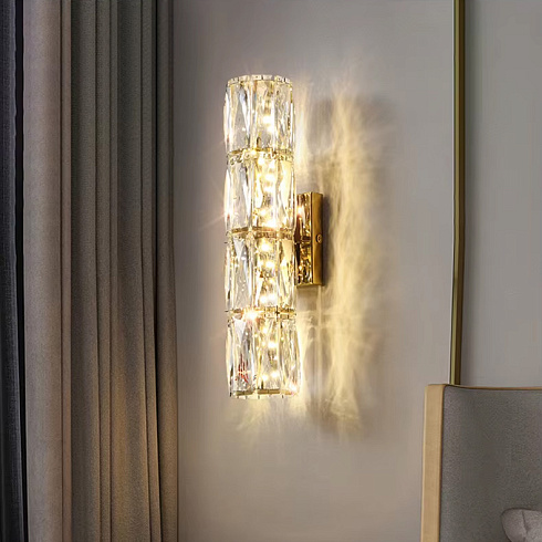 Настенный светильник Delight Collection A06W/4 gold/clear Wall lamp