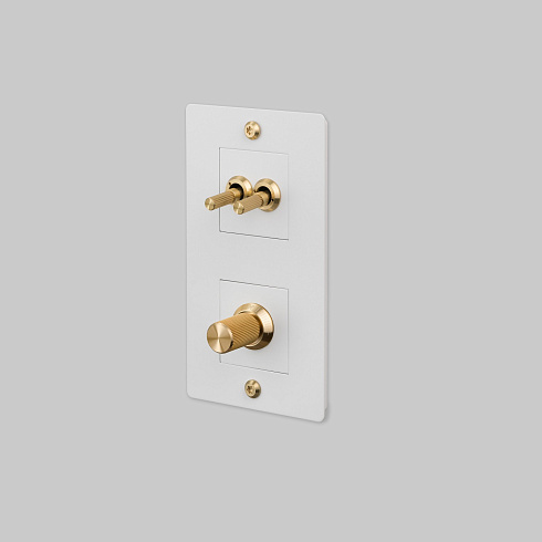 Рамка Buster and Punch 2G brass Plates and Modules CPL-052016