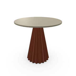 Plisse Bulgaro red/Sand