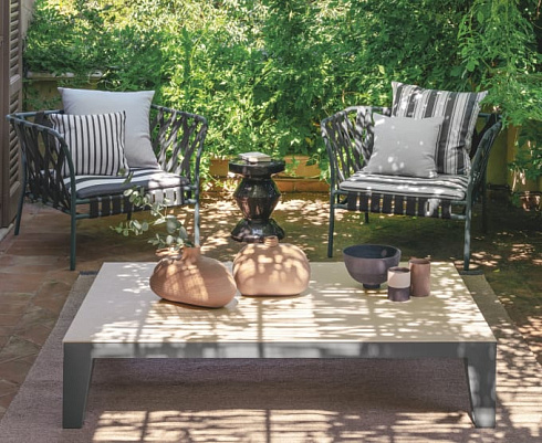 Уличный столик Gervasoni Inout 48 Anthracite Gray Inout Inout 48