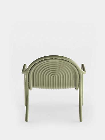 Кресло Tom Dixon Groove Lounge Moss Groove GRLC01MO