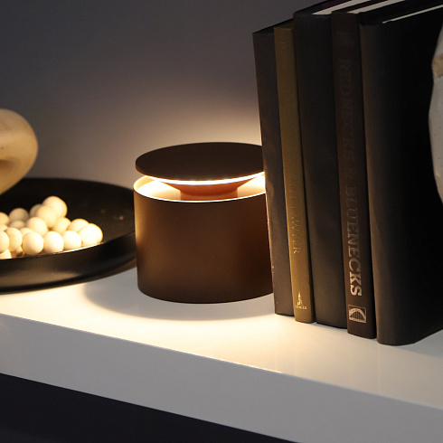 Настольная лампа Zafferano Poldina Push-up Dark Gray Poldina LD1050N3