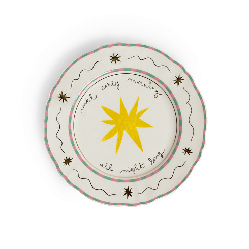 Десертная тарелка Bitossi Home Stella d16.5 cm Passion Fruit PAN00102