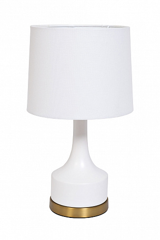 Лампа настольная плафон белый Н.53см (2) Garda Decor 22-88456 