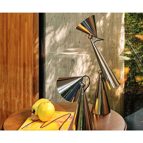 Настольная лампа Tom Dixon Pose Task Light Silver Pose POTL11SS-TUN01M1