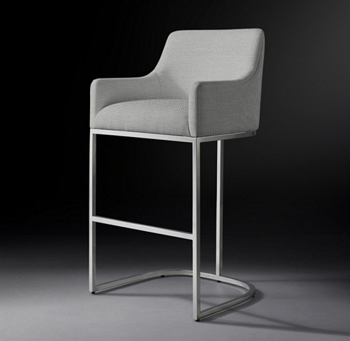 Барный стул Idealbeds Emery Curved-back Emery ECBTBR