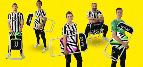 Складной стул Seletti Juventus Grey Juventus 18662