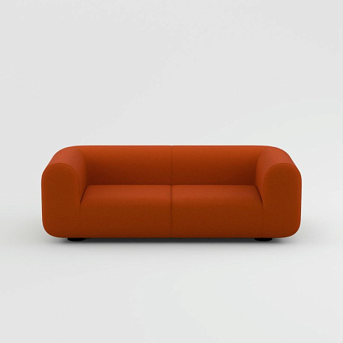 Диван Tom Dixon Plump 2.5 - Configuration 1 - Orange (Kvadrat Hallingdal 0600) Plump PLFS01BLHA0600