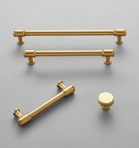 Ручка-скоба Rejuvenation Ladd L.15.2 cm Aged Brass Ladd 7438670 (C103176)