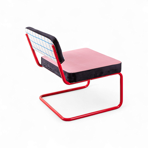 Стул Seletti Superlounge chair Blue Grid Superfurniture 16504