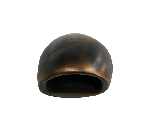 Ручка-кнопка Dauby PM1634 Dark Bronze (DB) 40x36mm  Gaudium 10861