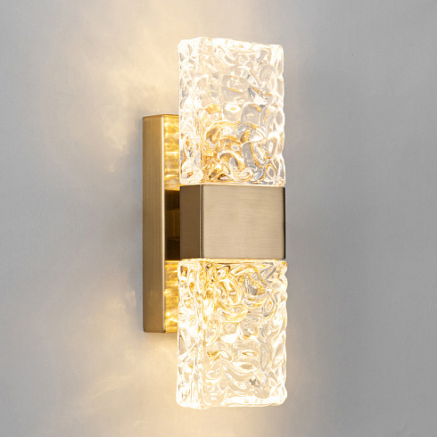 Настенный светильник Delight Collection 88068W gold/clear Wall lamp
