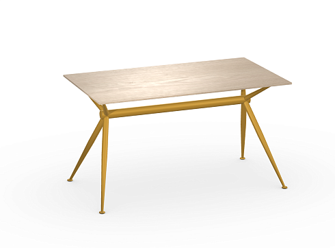 Стол Midj Brioso 140x90 Black / Flamed Walnut  Brioso T0150149+EN+I24