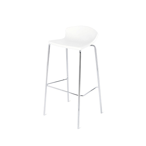 Барный стул Veneta Cucine Simply white Simply 19DSG1M+Bianco/Cromo