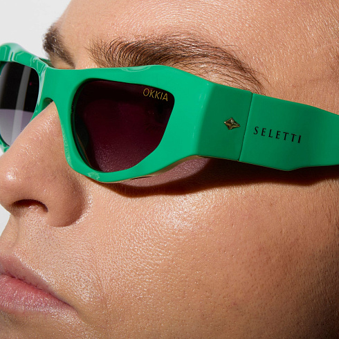 Солнцезащитные очки Seletti COLORADO - Green SELETTI X OKKIA OKS03-GR