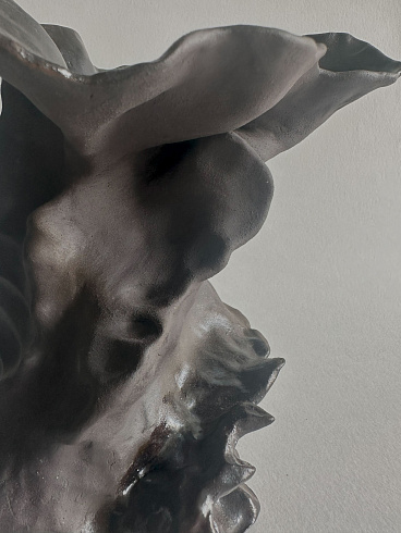 Ваза Katya Berlin BlackClay 02 Black Clay BERLIN02