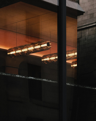 Подвесной светильник A-N-D Column 175 Horizontal 6 Amber  Column COL-175-6-P-H-AMB