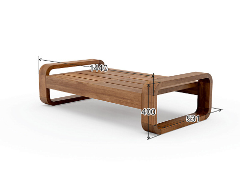 Журнальный стол Delight Collection Outdoor Cassia Cassia Cassia Coffetable