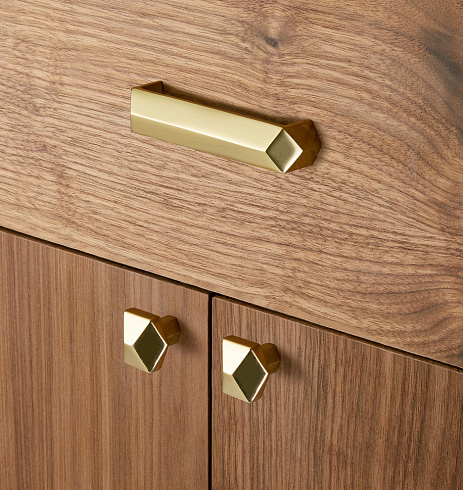 Ручка-кнопка Rejuvenation Blake d.3.2 Aged Brass Blake C4941