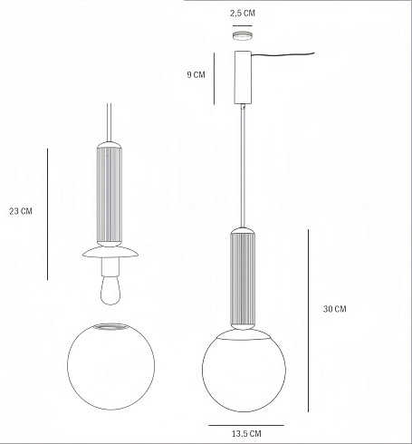 Подвесной светильник 101 Copenhagen No.2 No. 2 193019