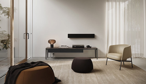 Журнальный стол Bensen Able Low Black Oak Able ABLC1DBK