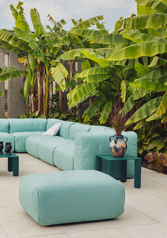 Уличный диван Midj Yak S6 Yak S2380B2*6 + S2380SB*8