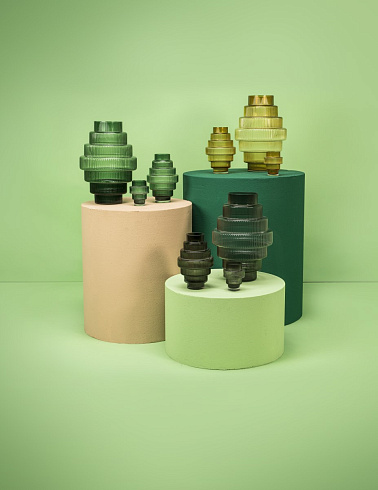 Ваза Pols Potten Steps Grey L Steps 140-205-389