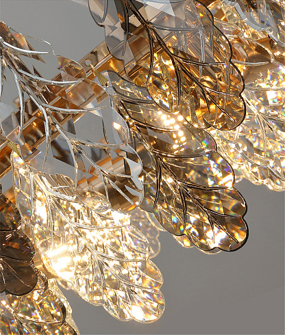Люстра Delight Collection D8011P/R-1000 gold/smoky D8011P