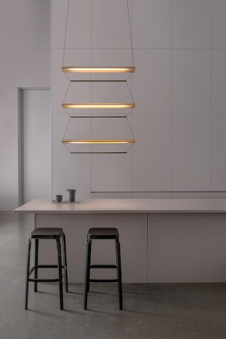 Подвесной светильник A-N-D Tier 150 Vertical Anodized Copper / Amethyst Tier TIE-150-P-AC-AM