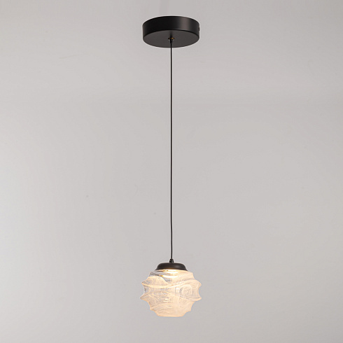 Подвесной светильник Delight Collection MD25030003-1A matt black/clear MD25030003