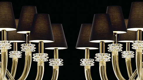 Люстра Barovier & Toso 5562/08/OO/OG/NA Amsterdam