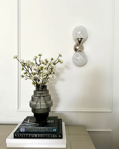 Ваза Pols Potten Steps Grey S Steps 140-205-388