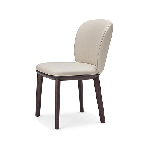 Стул Cattelan Italia Chrishell Burned Oak/Bianco Chris Chrishell FRRB/971