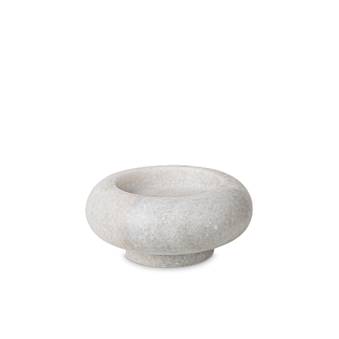 Подсвечник Tom Dixon Stone Stacking white Stone STCH11W