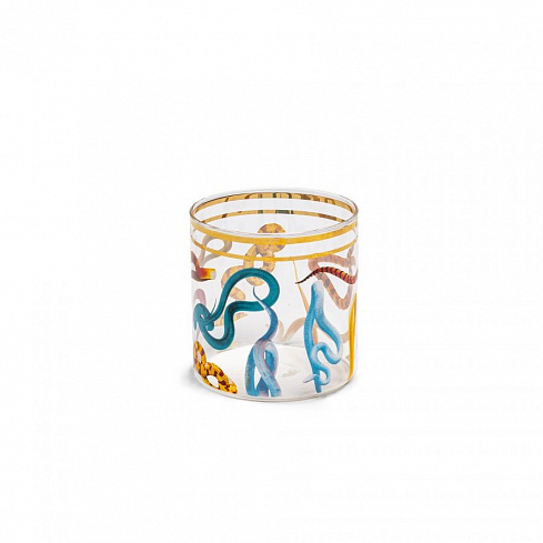 Стакан Seletti Snakes Toiletpaper Glass 15983