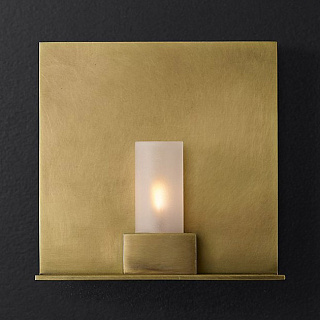 Rennes Sconce Lacquered Burnished Brass