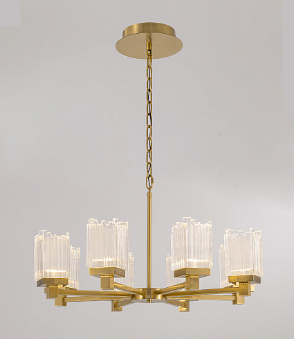 Подвесной светильник Delight Collection MD25020403-8A2 Satin gold, LED/39.8W, 3000K dimmable MD25020403 MD25020403-8A2 satin gold