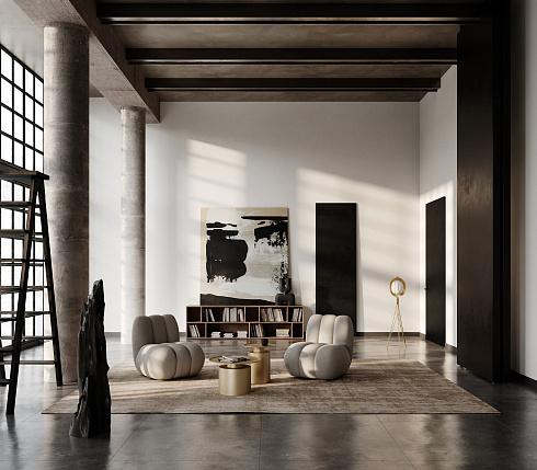 Напольный светильник 101 Copenhagen Pearl Brass  Pearl 201009