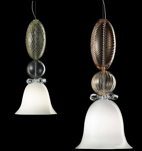 Подвесной светильник Barovier & Toso 7310 Perseus 7310/WQ/CL Подвесной светильник Barovier & Toso 7310 Perseus 7310/WQ/CL