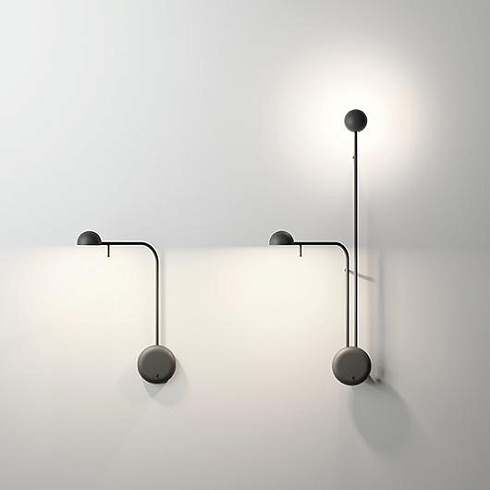 Настенный светильник Vibia Pin 1685 Black Pin 168504/10