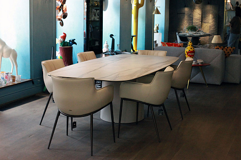 Обеденный стол Cattelan Italia Giano Giano GIANO Keramik 240x120x73h+GFM70+KM05