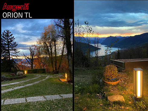 Уличный светильник AUGENTI Orion TL 36W 2700K on/off  Orion 484F0/HR35PO