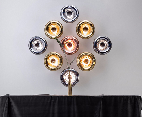 Настенный/Потолочный светильник Tom Dixon Void Led Surface Light Steel Void VOS01S-SMEU2